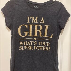 The Children’s Place Gray Graphic Tee